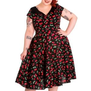 Hell Bunny - Cherry Pop Dress 2X
